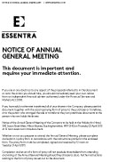 Notice of AGM screenshot