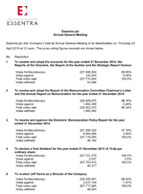 AGM results screenshot